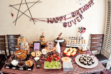 Ziggy Stardust inspired Space Birthday Party
