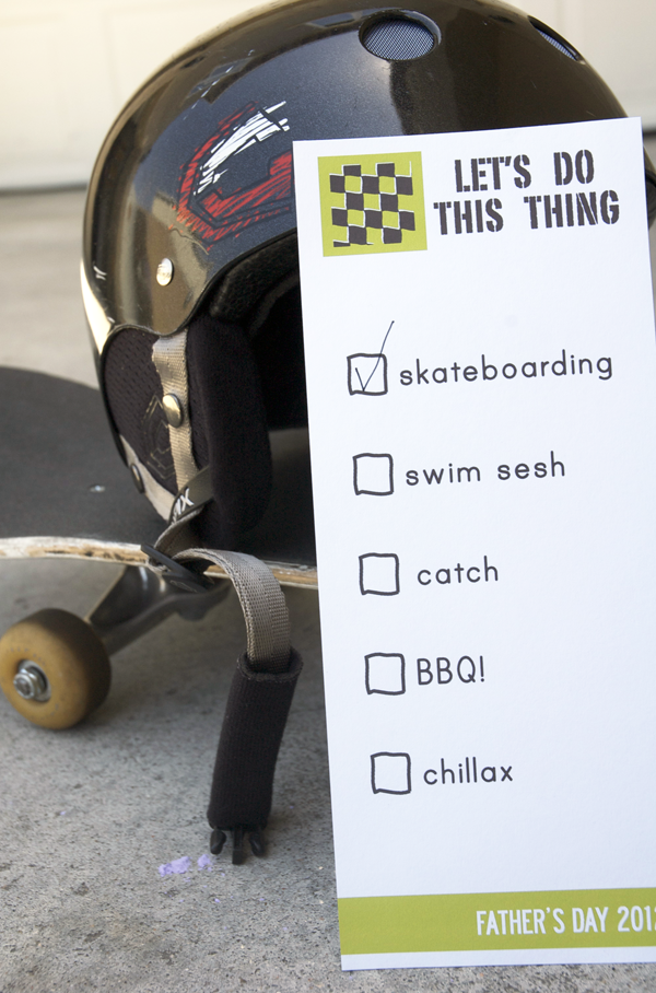 vintage skateboarding fathers day activities