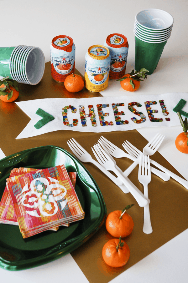 St. Patrick's Day Picnic and Crafts with Solo Products Cupcakes and