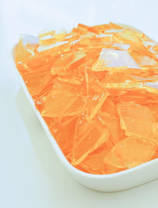 Homemade Cinnamon Hard Candy Cupcakes and Cutlery