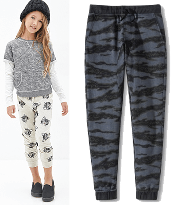 pattern sweatpants