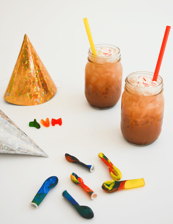 Chocolate Peppermint Italian Soda StreamTeam Cupcakes and Cutlery