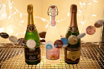 champagne cocktails for a new year's eve party