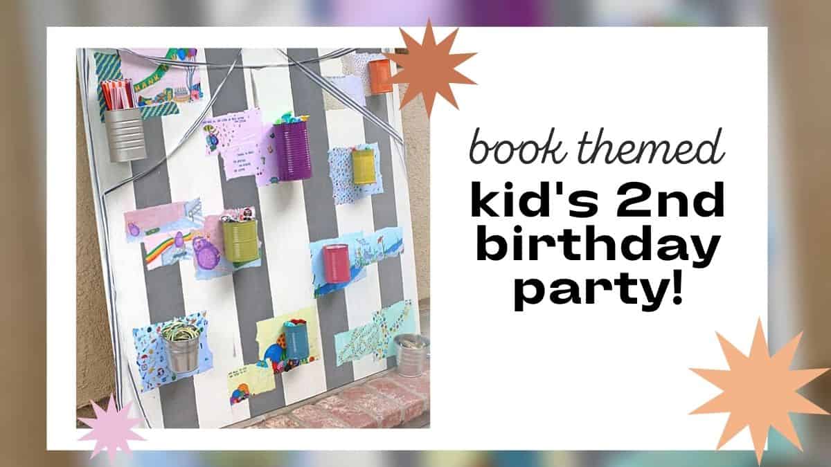 Book Birthday Party, Birthday Party for Kids