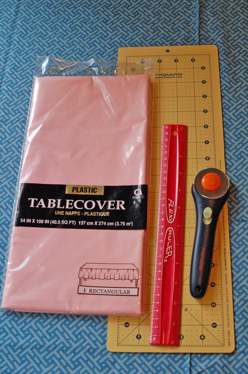 How to make party streamers from plastic tablecloths
