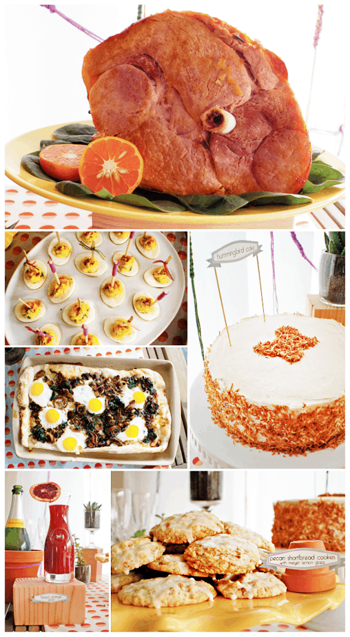 A variety of dishes to make for Easter. 