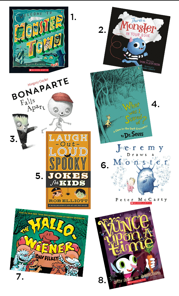 Halloween books for kids online via Amazon
