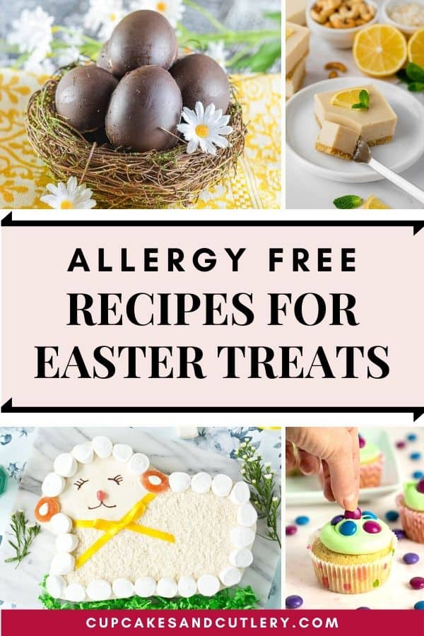 a variety of allergy free recipes for easter treats