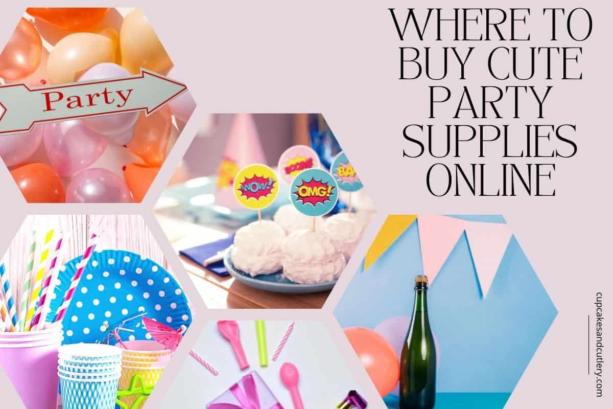 Discounted party supplies online