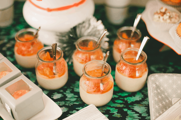 candied kumquat panna cotta by Meringue Bake shop