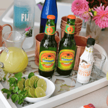 The perfect Moscow Mule recipe is such an easy cocktail to make! It's super refreshing for summers and it's my go-to drink for Fourth of July!