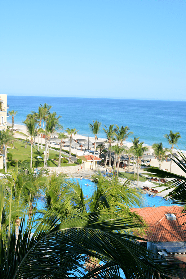 view from our room at dreams resort Cabo