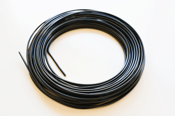 spool of black craft wire