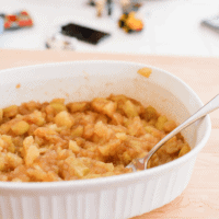 Super easy microwave applesauce recipe