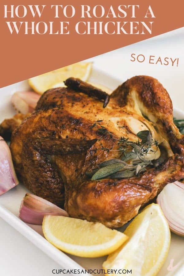 a whole roasted chicken