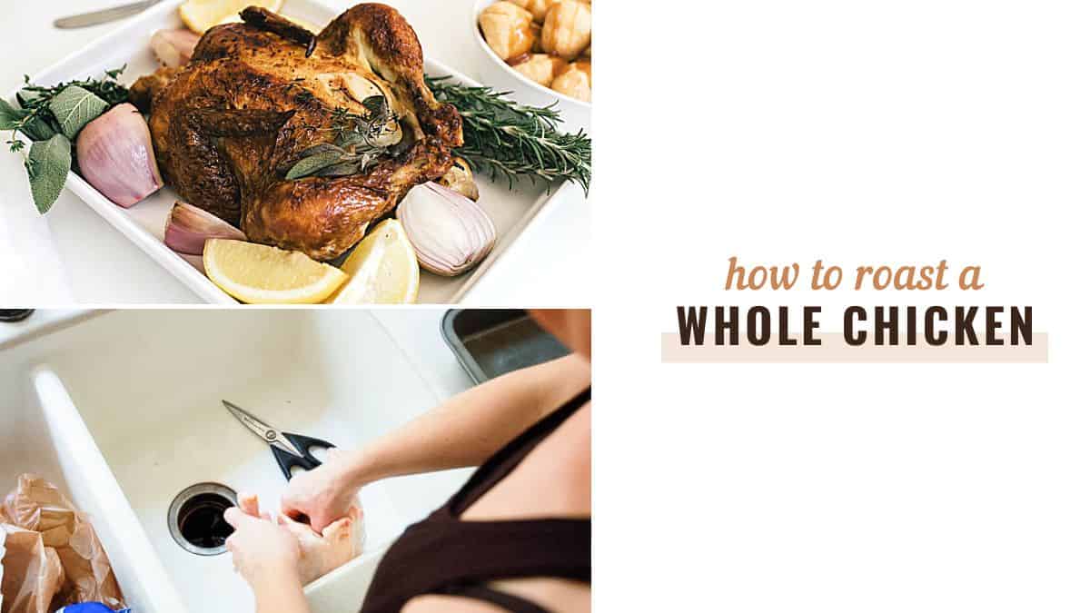 how do you roast a chicken without it drying out