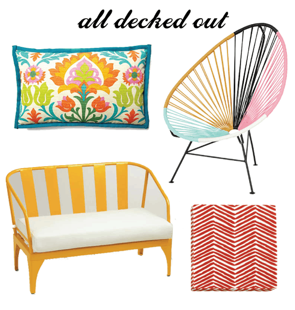 Patio Decor Ideas | Cupcakes and Cutlery