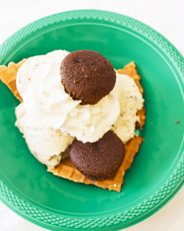 No cake needed.  We made ice cream nachos for my son's birthday party and they were a big hit!  //  www.cupcakesandcutlery.com