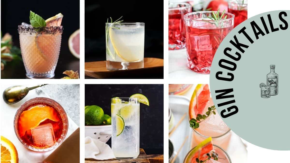 23 Easy Gin Cocktails to Make at Home Cupcakes and Cutlery