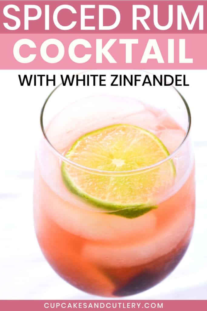 Spiced Rum and Wine Cocktail Recipe with White Zinfandel