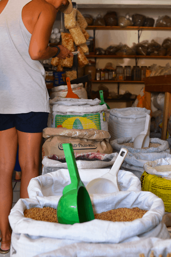 A spice shop in Loreto, Mexico. 