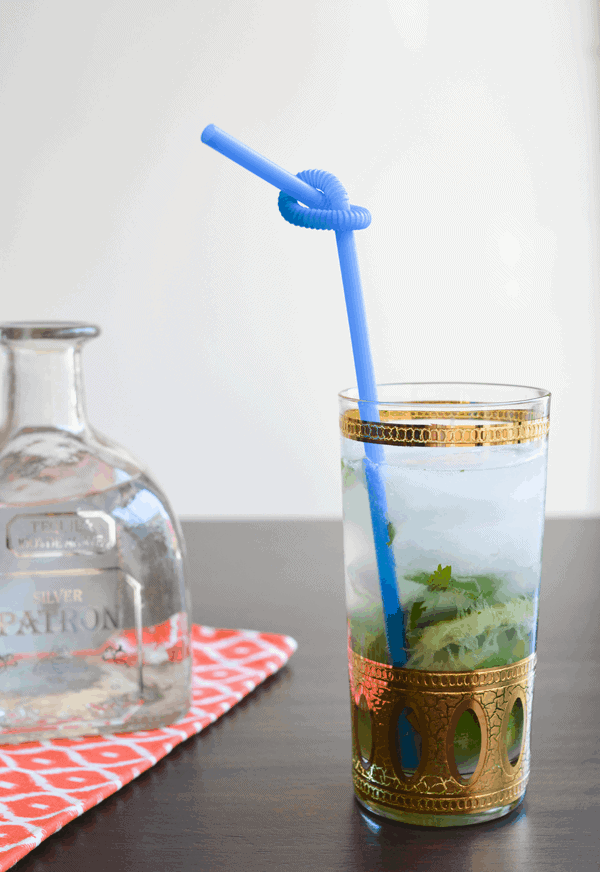 Patron Mojito Recipe // www.cupcakesandcutlery.com