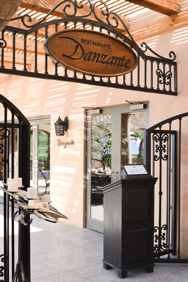 Danzante restaurant at Villa del Palmar Loreto is the fine dining choice and is crazy delicious. 