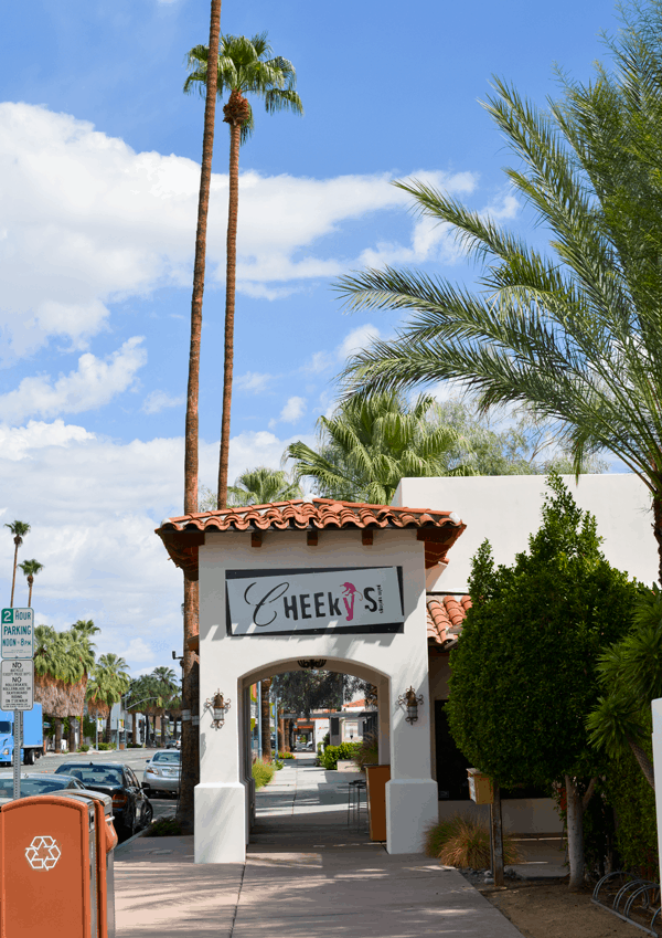 Cheeky's Palm Springs. One of the best restaurants in Palm Springs