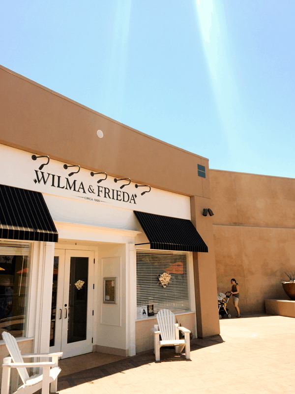 Wilma and Frieda in Palm Desert. AMAZING spot for breakfast or brunch! 