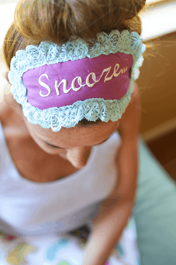 @pjsalvage eye mask #campmixalot. // cupcakesandcutlery.com