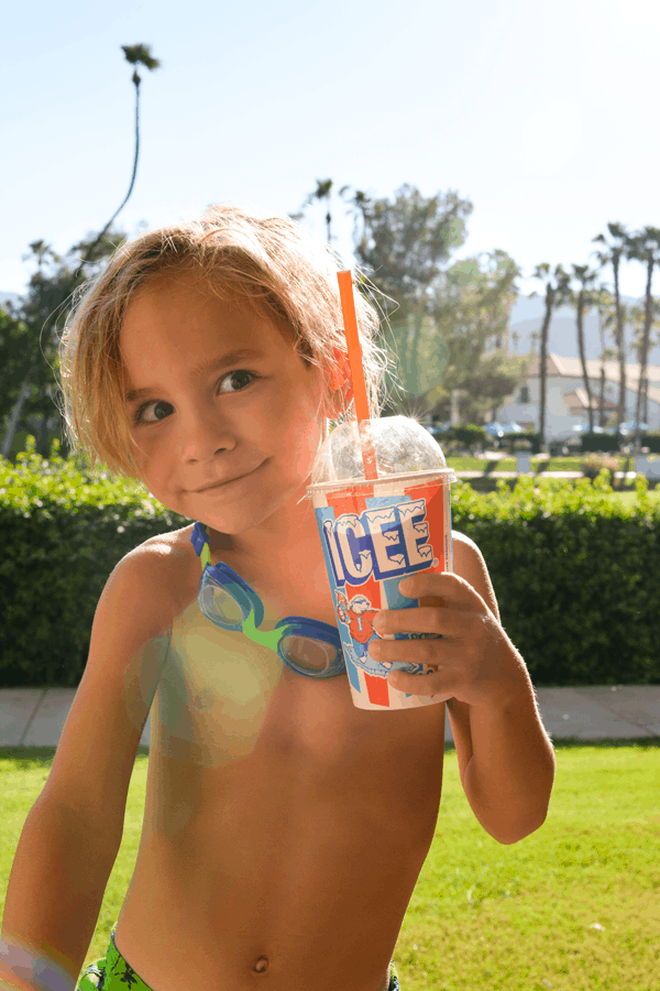 The best place for a family vacation serves Icees to the kids and margaritas to the adults. Rancho las Palmas.