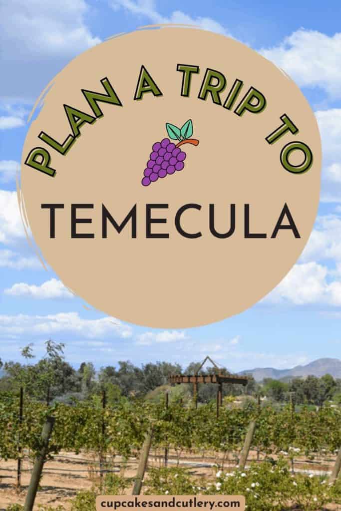 Plan a trip to Temecula, California.