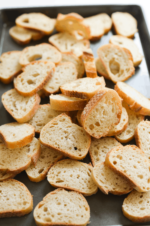 Bread for crostini.