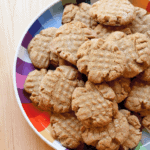 Colorful plate of cookies