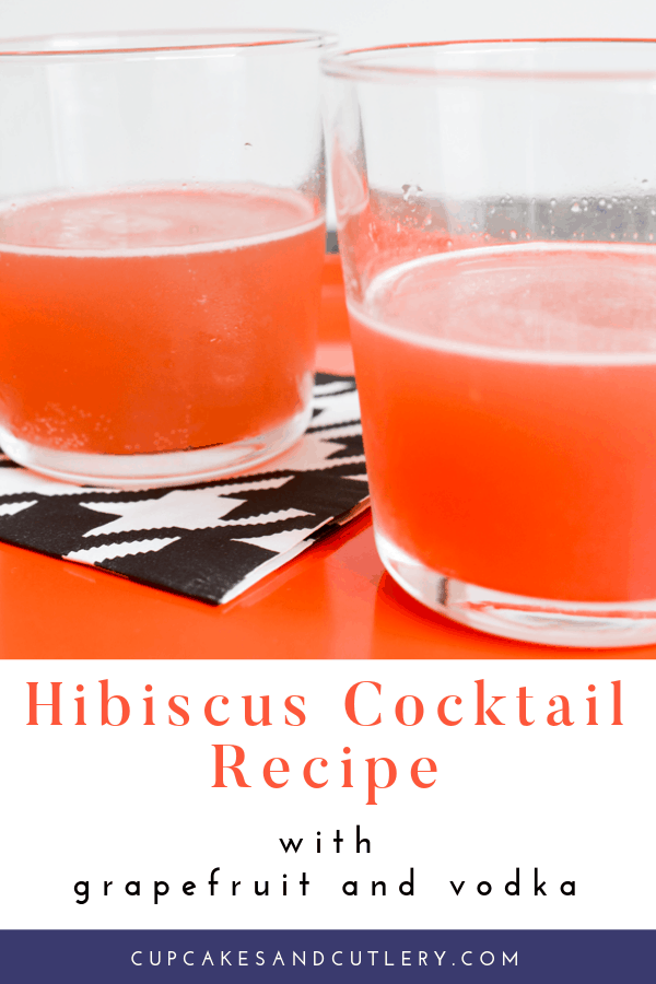 cocktail recipe with hibiscus and vodka