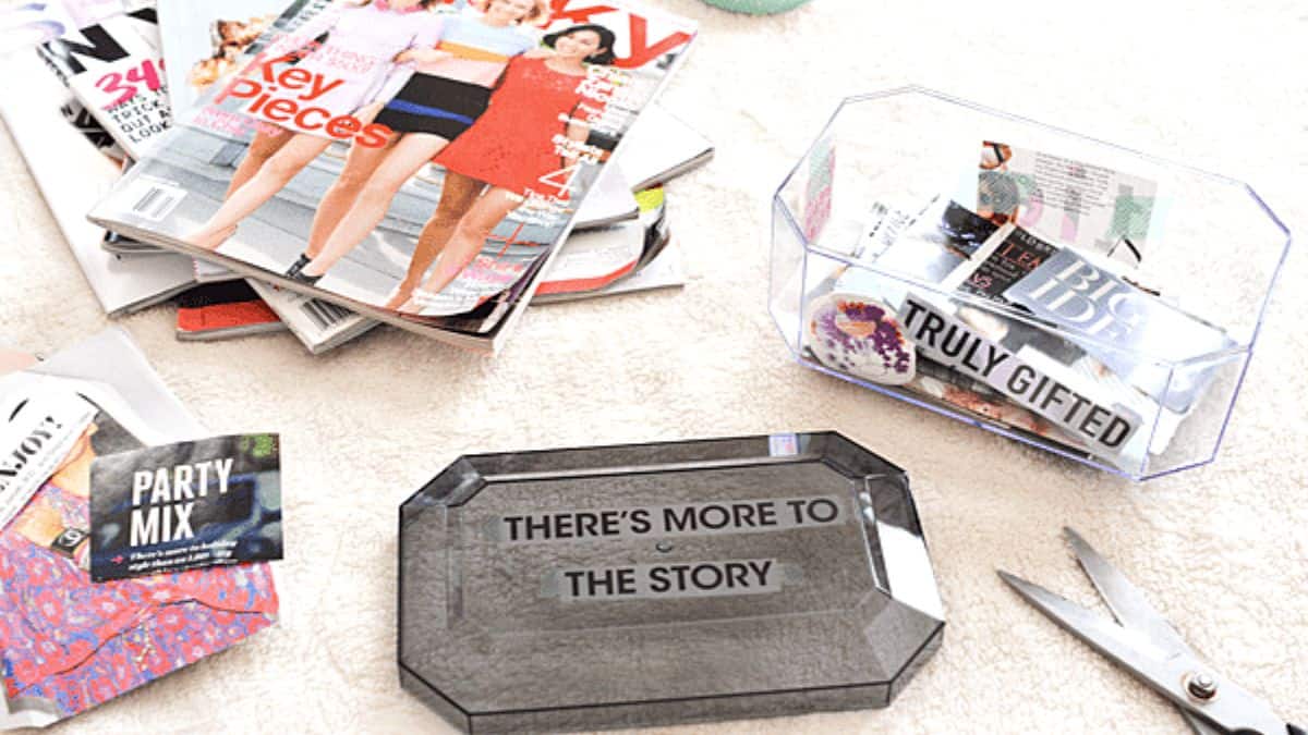 Vision Board in a Box - Cupcakes and Cutlery