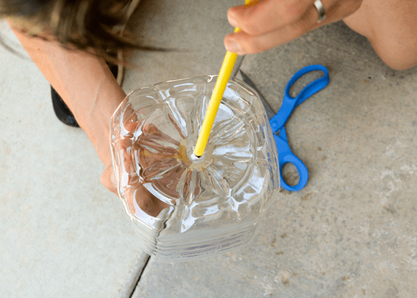 DIY concrete vase or planter. It is something your family can make together! #StreamTeam