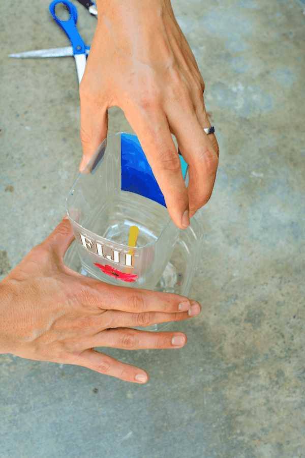 DIY concrete vase or planter. It is something your family can make together! #StreamTeam