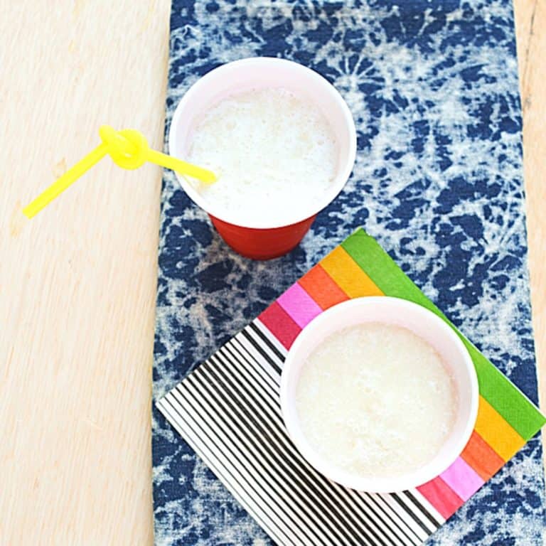 Non-Alcoholic Pina Colada Slush Recipe