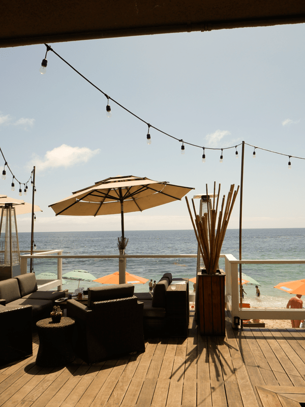 Rent one of the gorgeous bungalows at the @PacificEdge Hotel and it includes your own private patio with delicious food and beverage service. And that view!!! #pacificedgelaguna