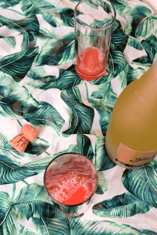 Champagne and watermelon juice make delicious mimosas. You should have them to celebrate your kids being back in school. And why don't you watch some Netflix while you're at it? Here's a list of the shows you don't want to miss! (ad) #StreamTeam