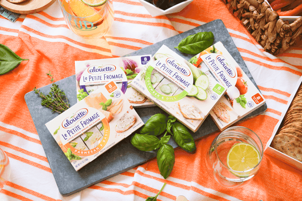 These individual Le Petite Fromage cheeses from @alouettecheese might just be the best snack ideas for adults ever! They can be a super easy appetizer or the perfect playdate snacks! #ad #ThisisCheese