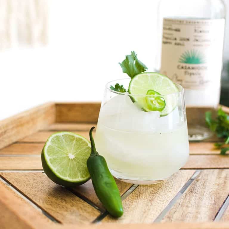 Spicy Serrano Margarita
