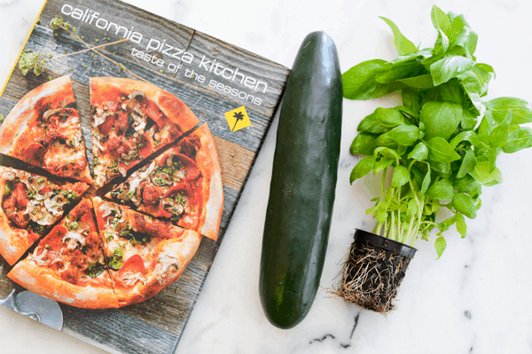 Taste the Seasons Cookbook from California Pizza Kitchen.