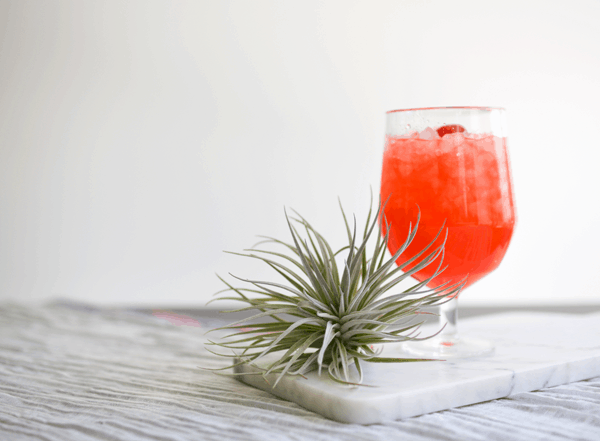 Cherry Lemonade Cocktail with Pineapple Rum as inspired by the Pretty Little Liars TV show. #StreamTeam