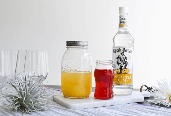 Cherry Lemonade Cocktail with Pineapple rum. #StreamTeam