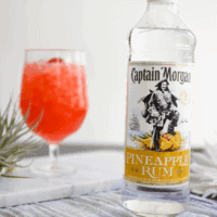 Pretty Little Lemonade. Cherry Lemonade cocktail with Pineapple rum inspired by the series. #StreamTeam