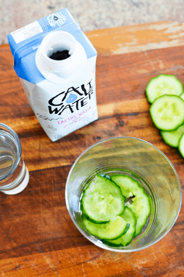 Mmmm, muddled cucumber is so refreshing and delicious! Love it paired with tequila.
