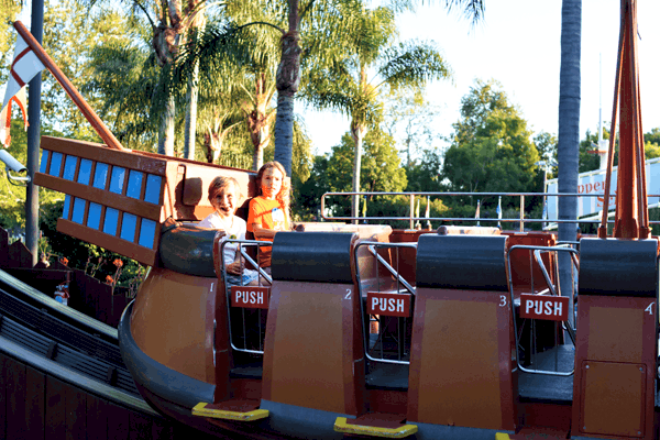 Fun rides at Legoland that are fun for the whole family.