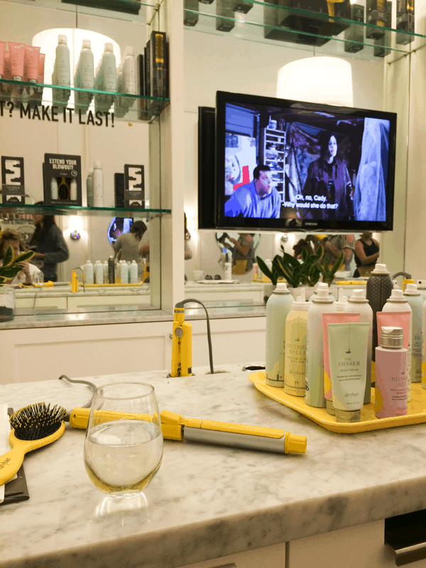 Use Drybar to get your hair done for a black tie event on a budget! Plus other tips for not breaking the bank for a formal event.